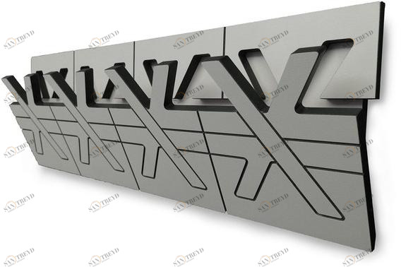 rosconi Настенная вешалка из hpl Dero sun-id-1375516