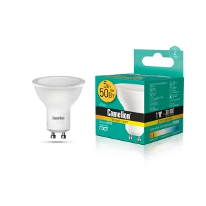 91273323 Светодиодная лампа Camelion LED5-GU10/830/GU10 10956 STLM-0916956