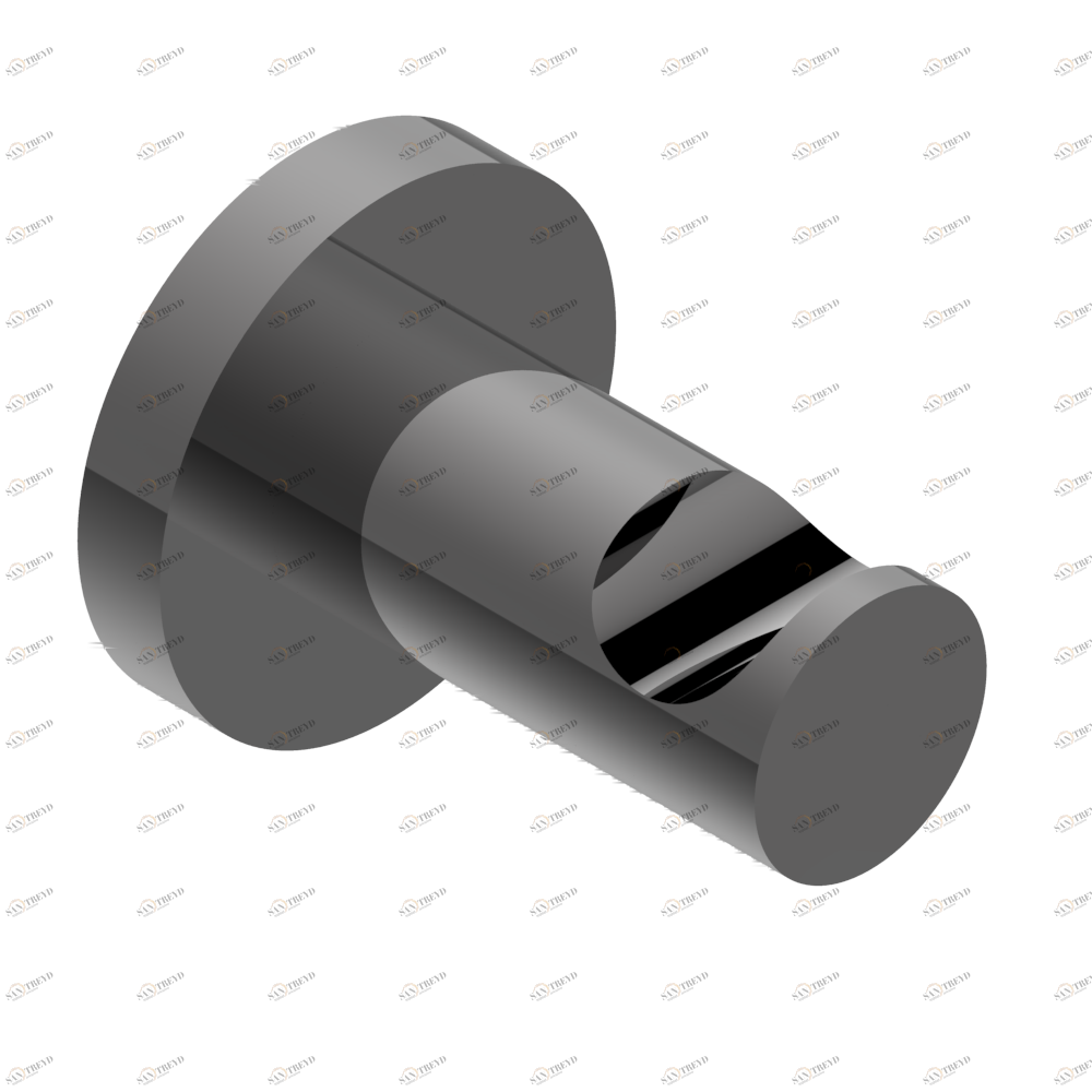 G7F-517 Крючок для халатов одинарный Thg-paris Bondi Matt graphite PVD G7F-517 CAT.F