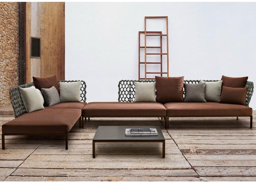 B&B Italia Outdoor Модульный угловой диван Ravel sun-id-1489537 - Вид №1