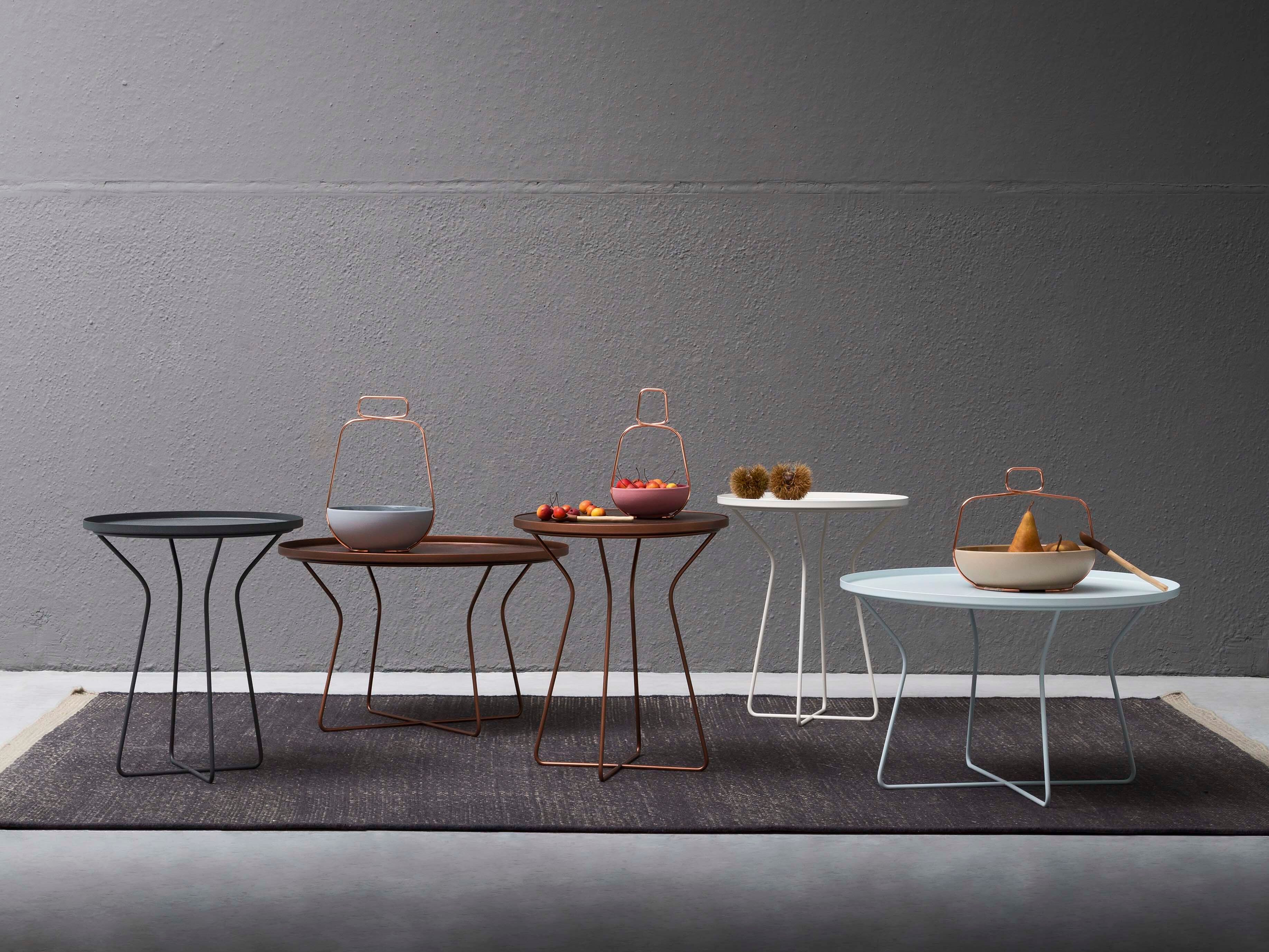 Круглый металлический журнальный столик Alf DaFrè TUFT ARCH-00026324 - Вид №1