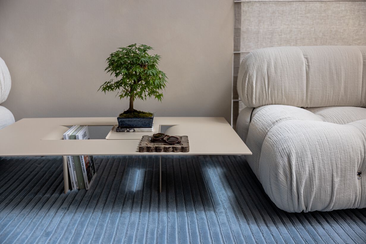 Низкий журнальный столик из листового металла Metallbude CUT ARCH-00111188 - Вид №96