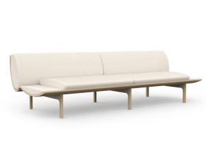 Садовый диван с журнальным столиком