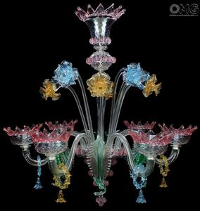 1315 ORIGINALMURANOGLASS Люстра Ка Фарсетти - Венецианская Коллекция - муранское стекло OMG  см