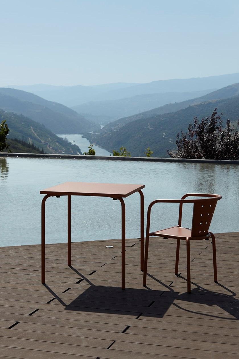 Adico Металлический стул для ресторана с подлокотниками sun-id-1480051 - Вид №2