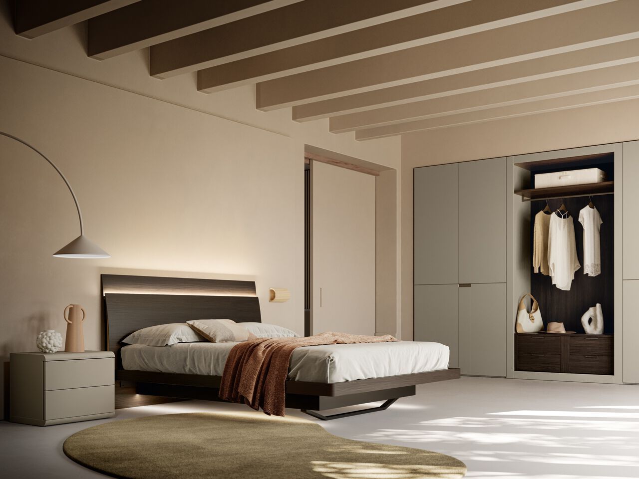 Деревянная секционная гардеробная Santalucia Mobili BOLD ARCH-00148722 - Вид №5