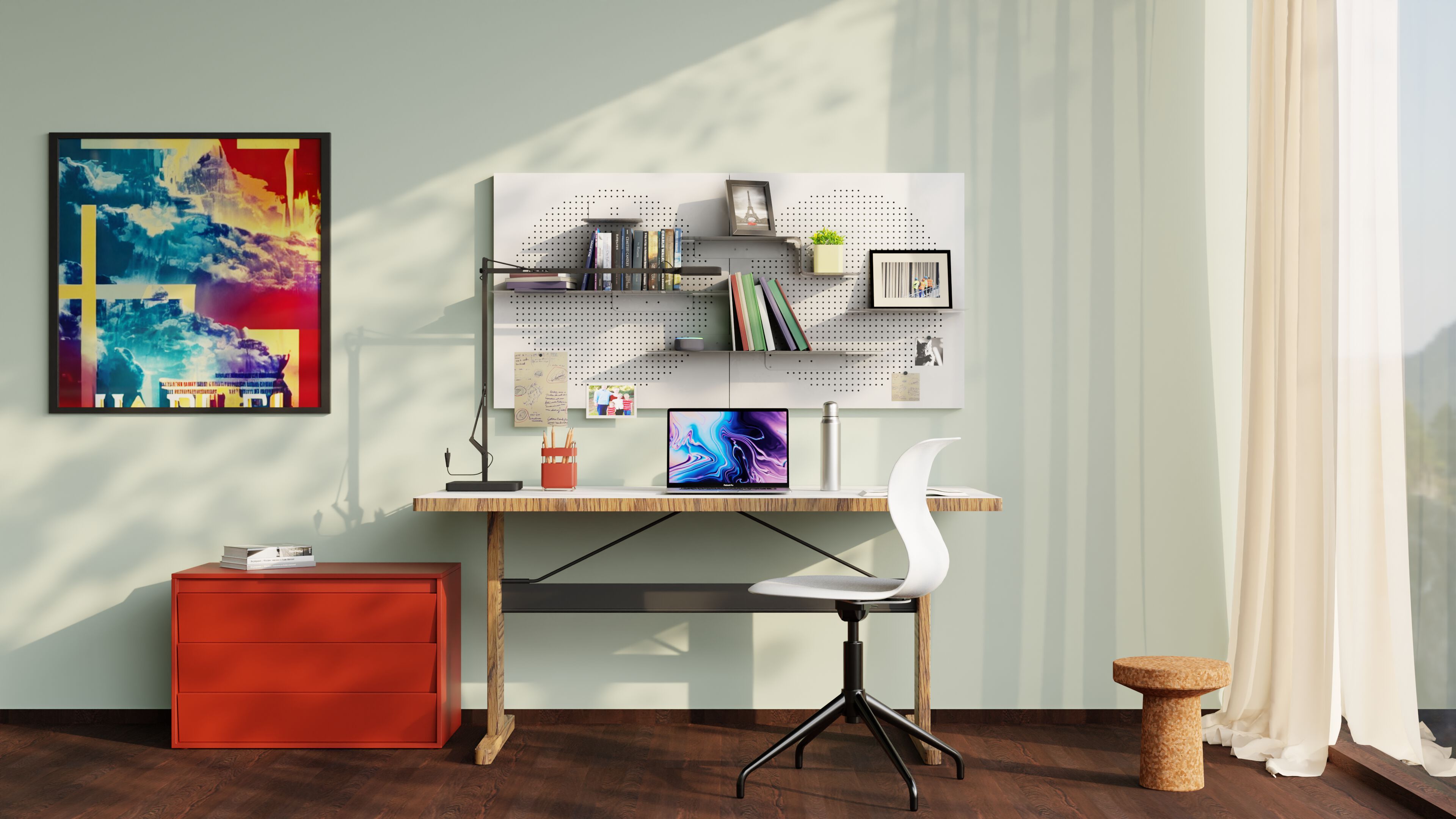 Магнитная полка из листового металла Ob-Jack Nora ARCH-00032218 - Вид №5