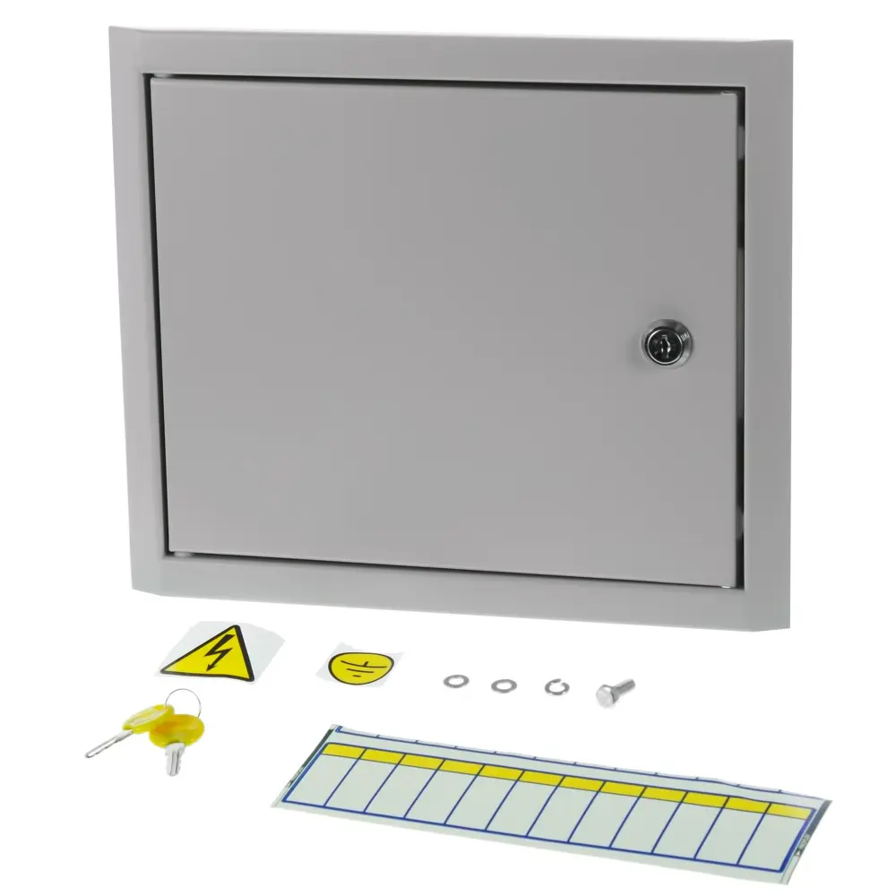 Распределительный щит IEK Home на 12 модулей с замком и DIN-рейкой 12407019 STLM-0002127 - Вид №2