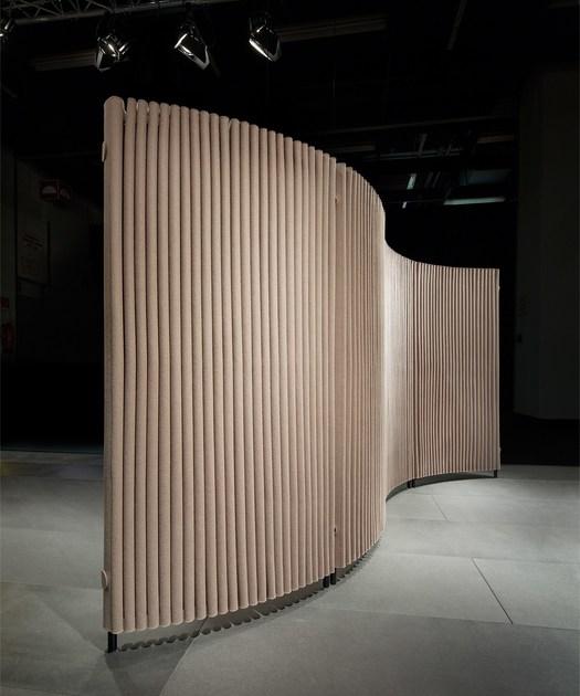 HEY-SIGN Экран из шерстяного войлока Wave sun-id-1411187 - Вид №1