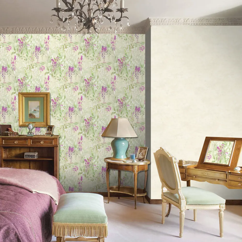 Обои флизелиновые Erismann Oasis ванильные 1.06 м ЭР60596-05 STLM-2000760 - Вид №4