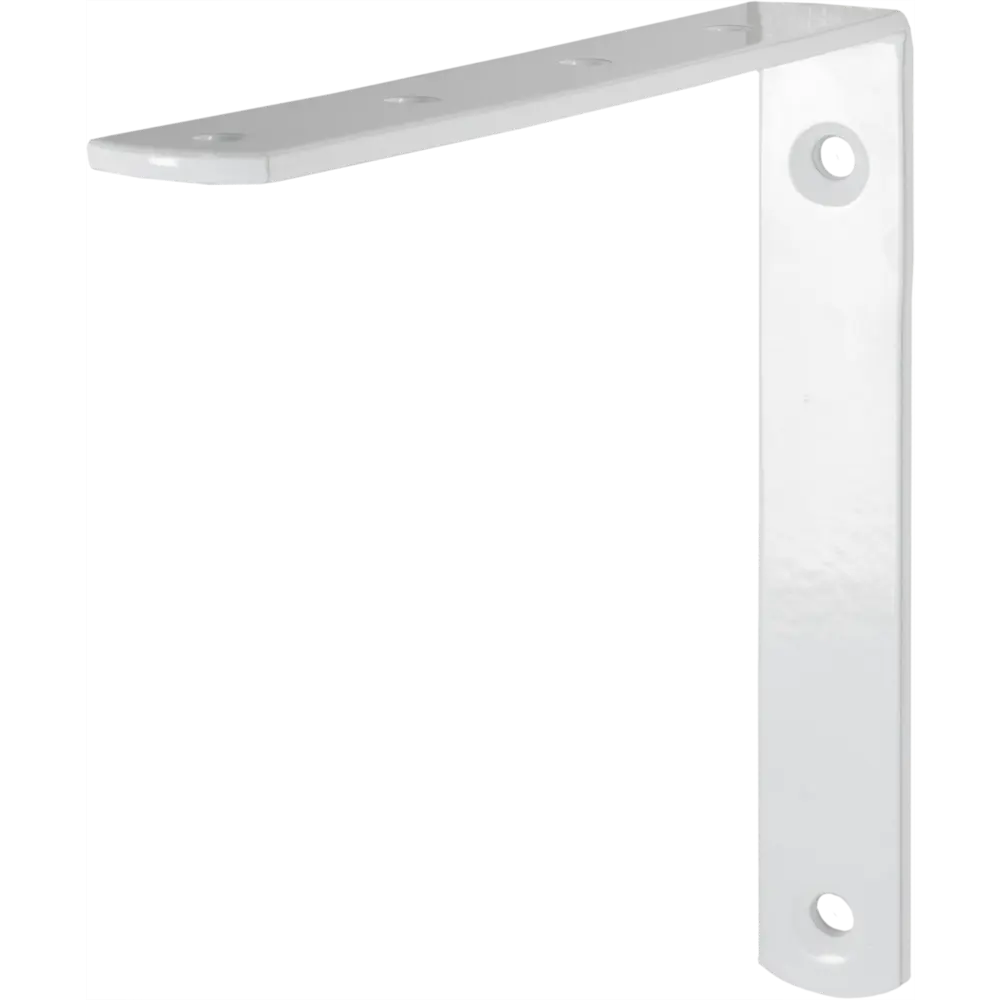 Кронштейн Larvij Angle 2 12.5x15 см сталь нагрузка до 1 кг цвет белый Англ STLM-2053880