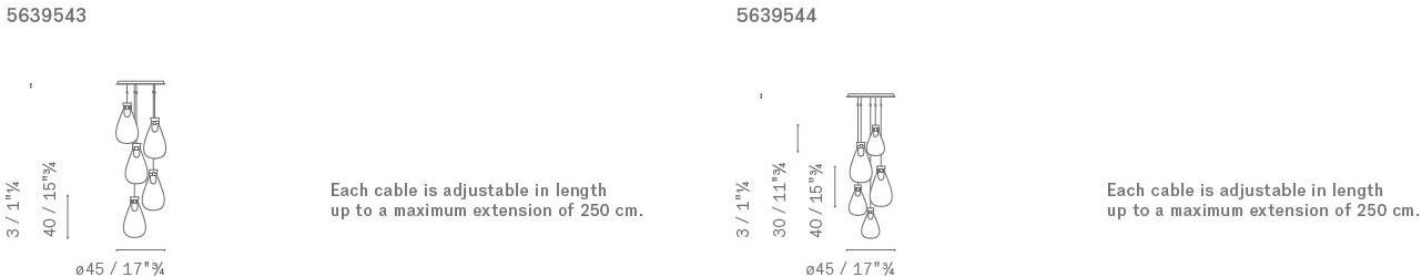 Poltrona Frau Подвесной светильник из стекла La collezione - mobili e complementi sun-id-1501320 - Вид №7