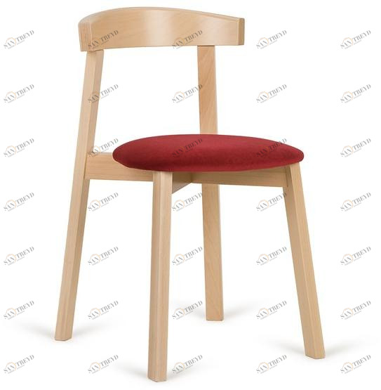 Paged Штабелируемый стул из бука с открытой спинкой Uxi sun-id-1475469