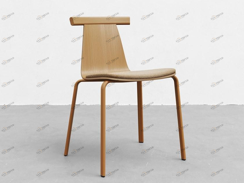 ALKI Штабелируемый деревянный стул Atal sun-id-1345994