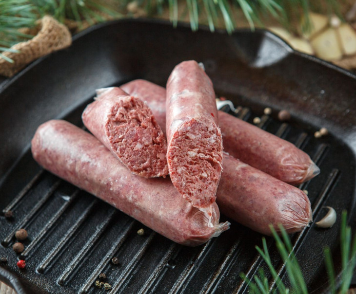 5057 Купаты для жарки из мяса оленя Вкусляндия  - Вид №1