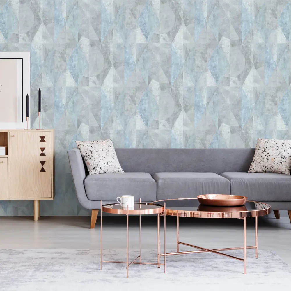 Обои флизелиновые Ateliero Anri синие 1.06 м AT88172-04 STLM-2129462 - Вид №2