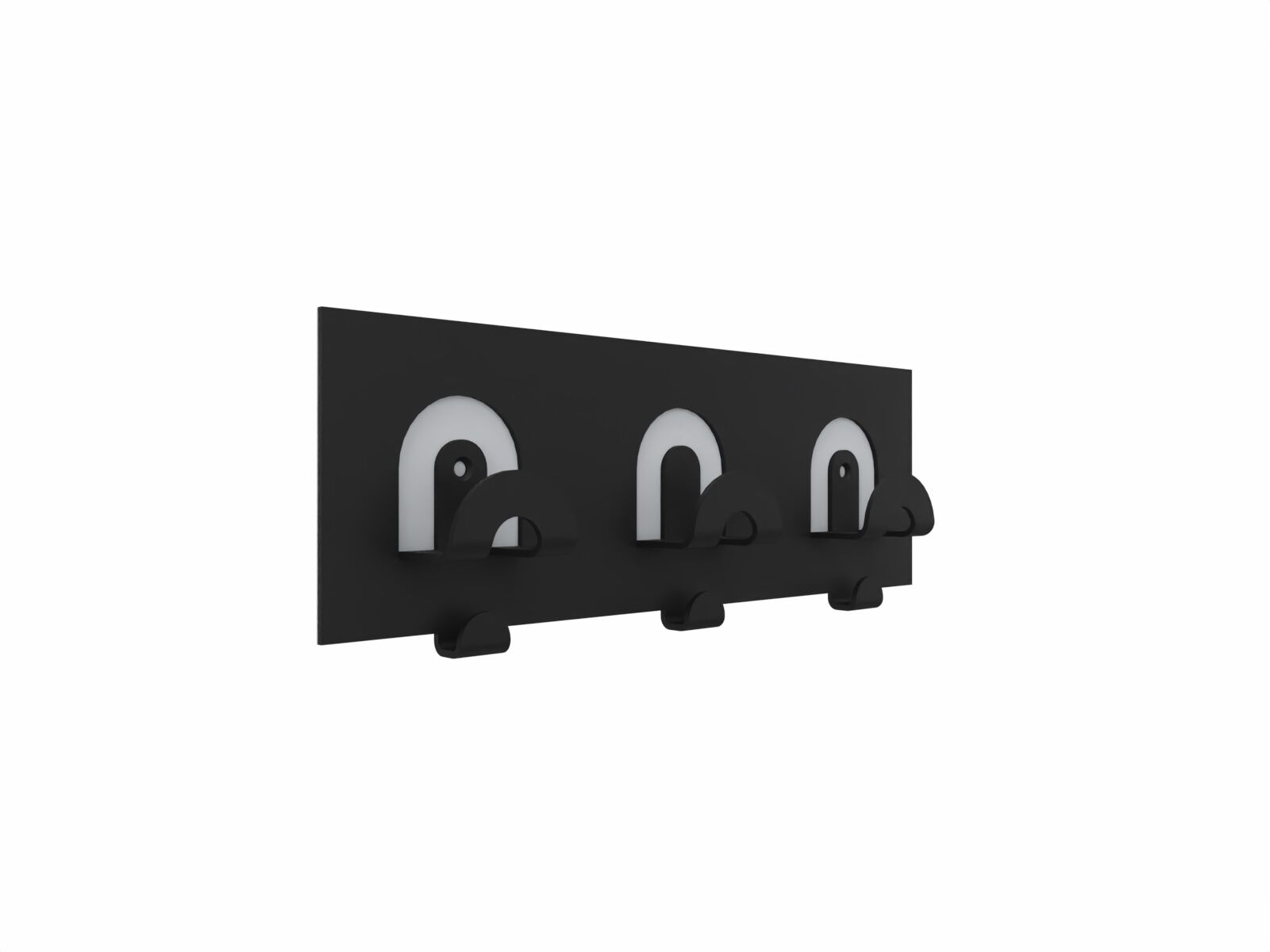 Стальной настенный крючок с порошковым покрытием Cascando Flow ARCH-00066463 - Вид №3