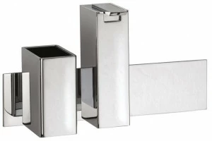 pomd'or Дозатор для мыла / держатель для зубных щеток из хромированной латуни Jack