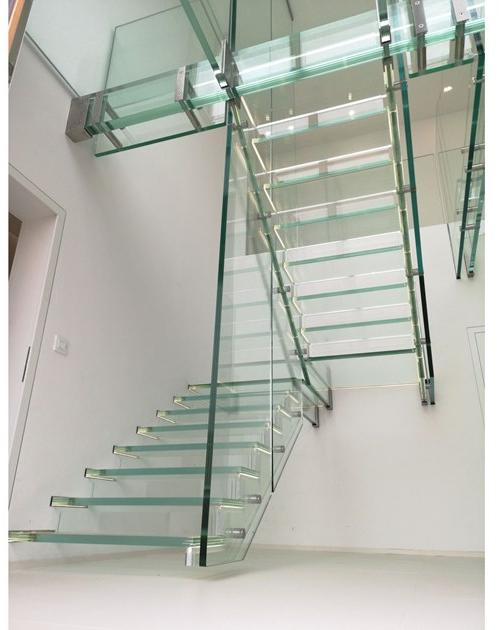 Siller Treppen Стеклянная лестница со светодиодной подсветкой sun-id-1406766 - Вид №1