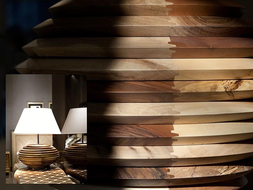 Mobi Настольная лампа из дерева Coco sun-id-1473511 - Вид №4