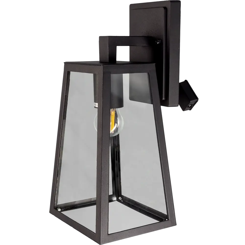 Настенный светильник уличный Elektrostandard "Germes" D, 60 Вт IP33, цвет чёрный STLM-2112804