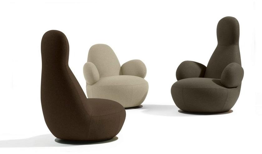 Blå Station Вращающееся кресло с обивкой Oppo O50 Bla Station - Вид №1