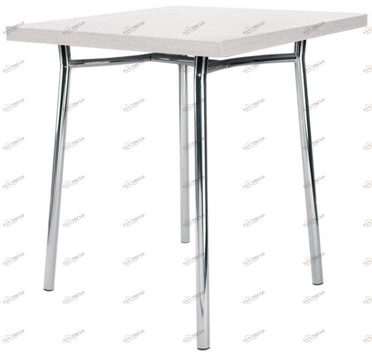 2698 Стол Tiramisu 70*70 Oak R-HOME 460402+401118_выбеленный дуб