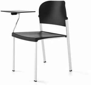 IBEBI Стул для конференций штабелируемый из полипропилена с откидной крышкой Bio