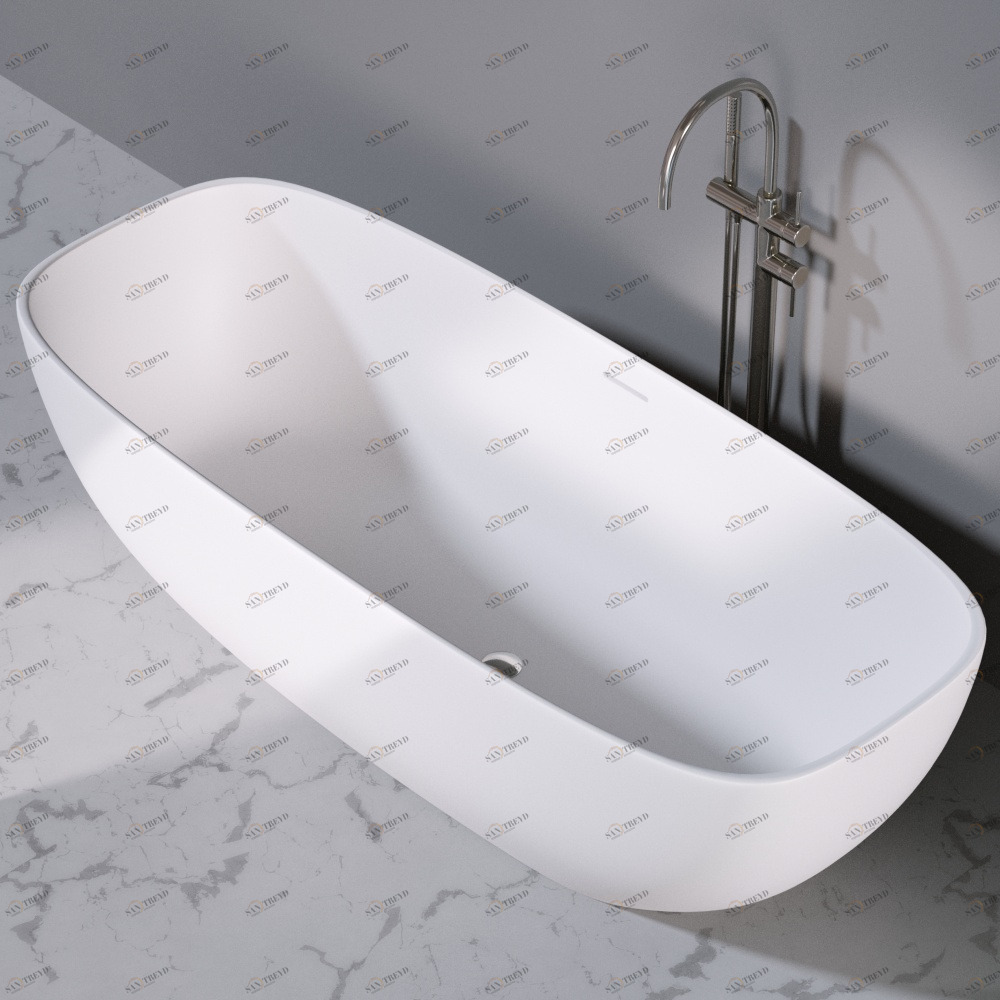 DV220T2R0VC.101 Ванна свободностоящая PILLAR белая матовая A. e T. Italia PILLAR Италия AeT ITALIA