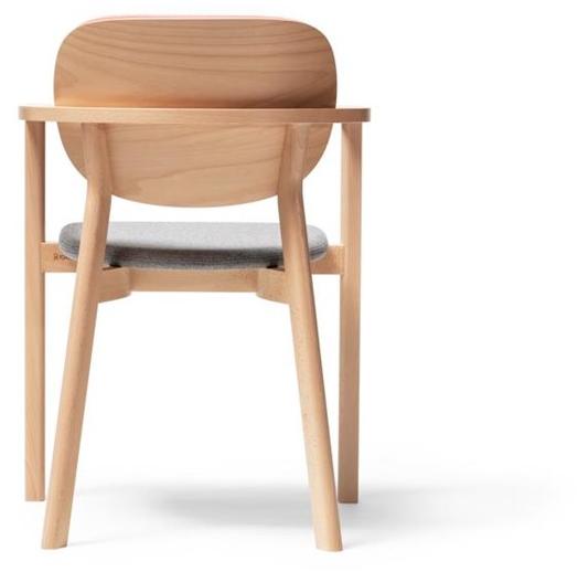 TON Стул из мягкой ткани штабелируемый с подлокотниками Santiago 02 sun-id-1425759 - Вид №4