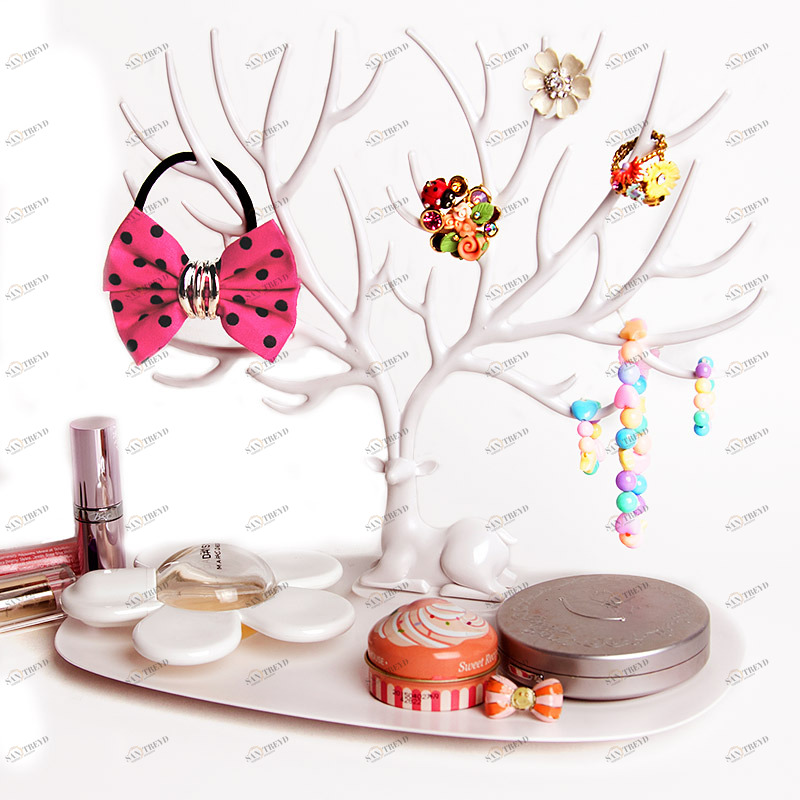 Органайзер декоративный для украшений deer малый белый QUALY  253180 Белый 