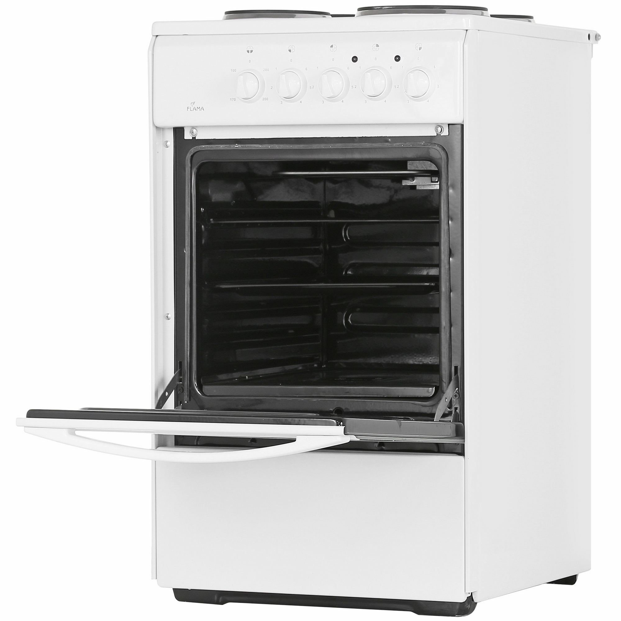 0191641 Электрическая плита FLAMA AE 1403 W белый Flama group STDN-0041572 - Вид №4