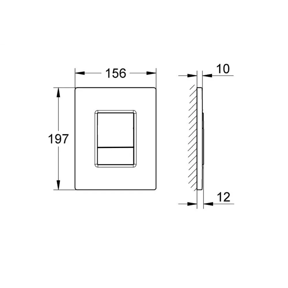 Комплект инсталляции Aquatek Pneumo N 49 с безободковым унитазом AM.PM Flash клавиша Aquatek Pnn-0000004 чёрная Pneumo N49 STLM-2030273 - Вид №8