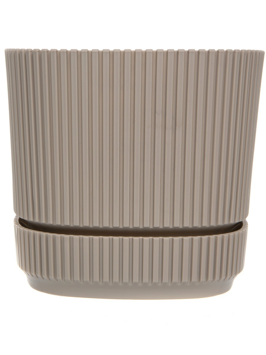 Горшок для цветов Milo 1.2L Grey NAVAKO 16134 - Вид №1