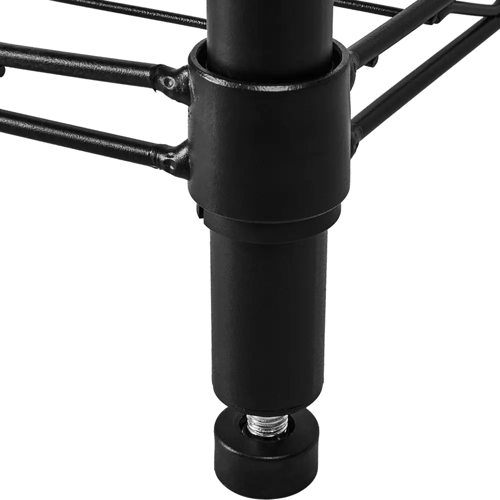 Стеллаж сетчатый KONSENSA 60x35x180 см цвет черный STLM-2071193 - Вид №6