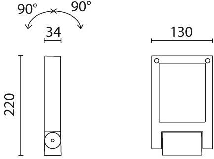 SIMES Светодиодный садовый светильник из алюминия Movit sun-id-1461972 - Вид №4