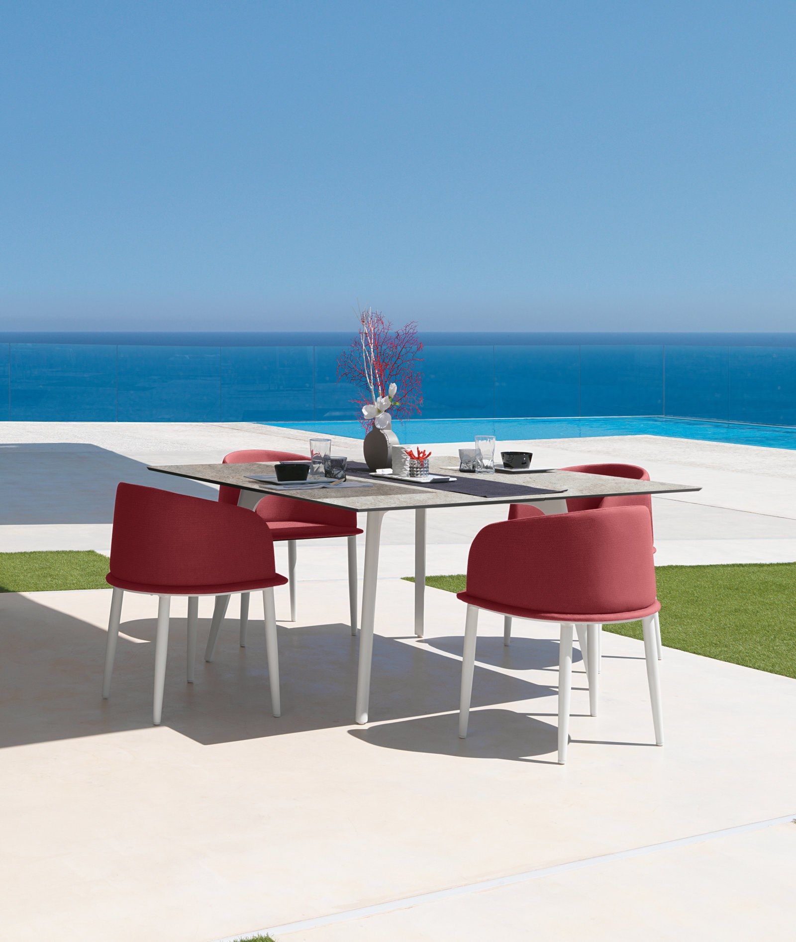 Квадратный садовый стол Talenti CleoSoft-alu ARCH-00114210 - Вид №1