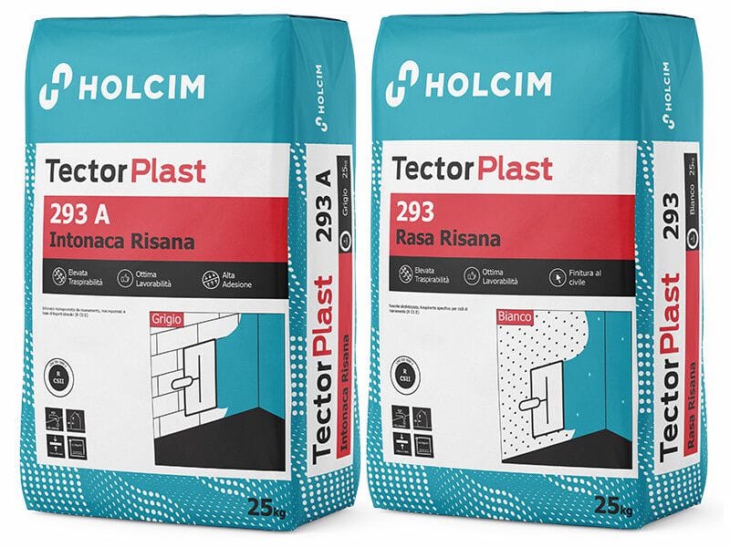 Одноразовая штукатурка для санации Holcim Italia Tector ARCH-00127401 - Вид №1