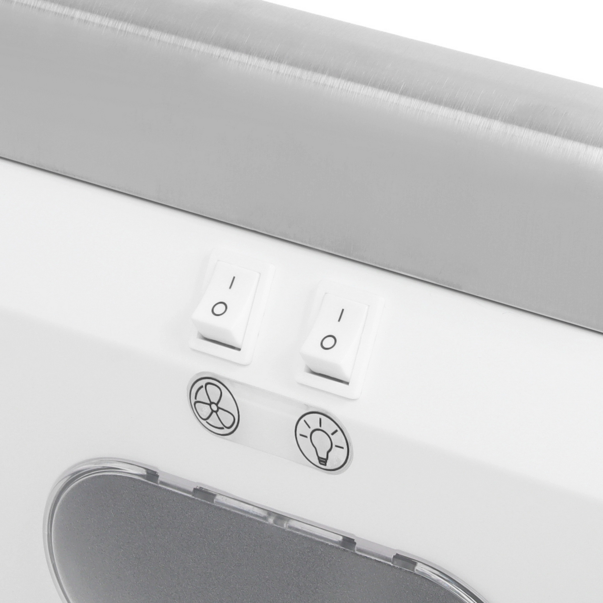 8192986 Вытяжка каминная ELIKOR Сатурн 60П-180-В1Л белый/серебристый STDN-0019267 - Вид №4