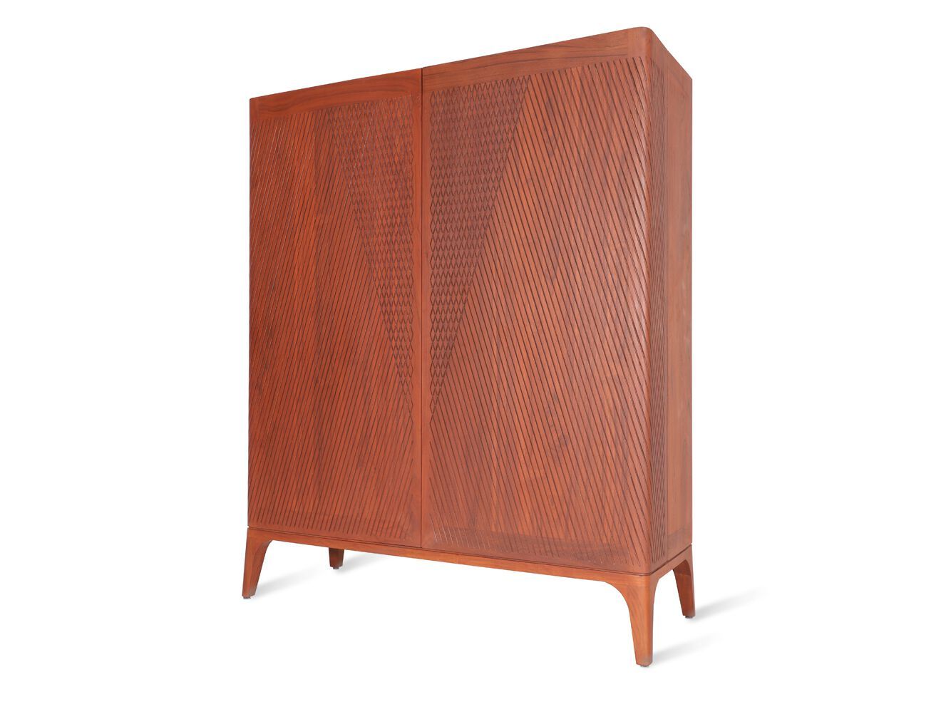 Мобильный тиковый бар Alankaram RHIGOL ARCH-00030978 - Вид №1