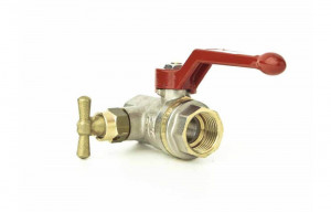 Danfoss BVR-D BVR-D_Кран шар PN40 DN20 со спускным эл 065B8217