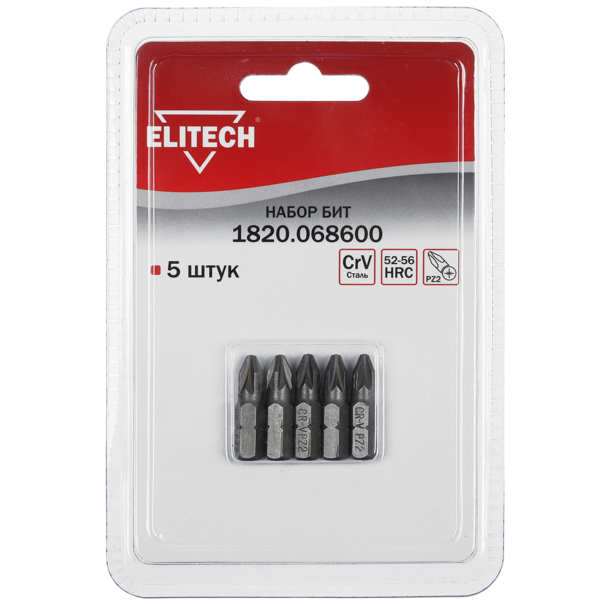 Набор бит ELITECH 1820.068600 9135836 STDN-0077153