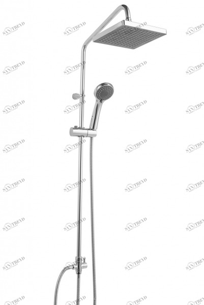 Душевая колонна для душа без смесителя FIT S FIT D283CP-2A-RUS bravat