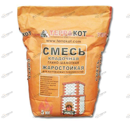 Смесь сухая Глино-шамотная 5 кг ТерраКот Santreyd 2635