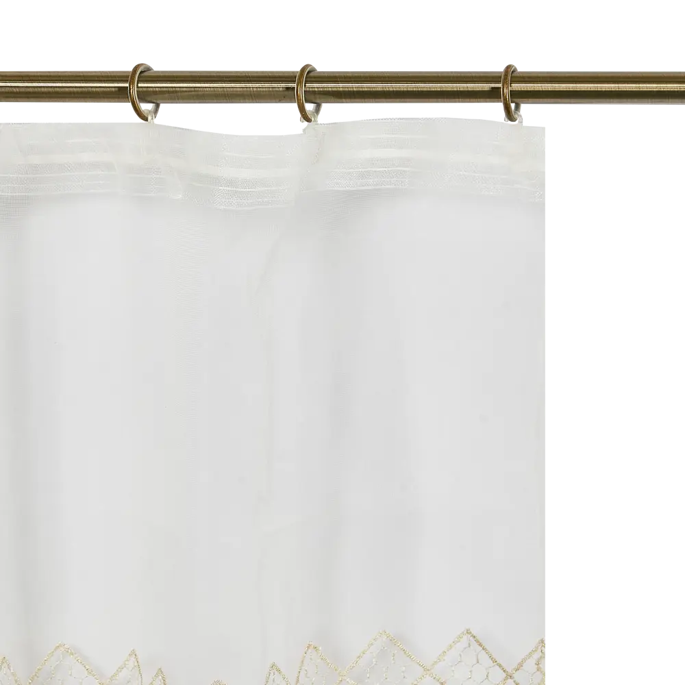 Тюль на ленте 28990 300x280 см цвет бежевый AMORE MIO STLM-2047432 - Вид №7