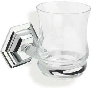 Stilhaus Настенный стеклянный держатель для зубных щеток Marte Ma10