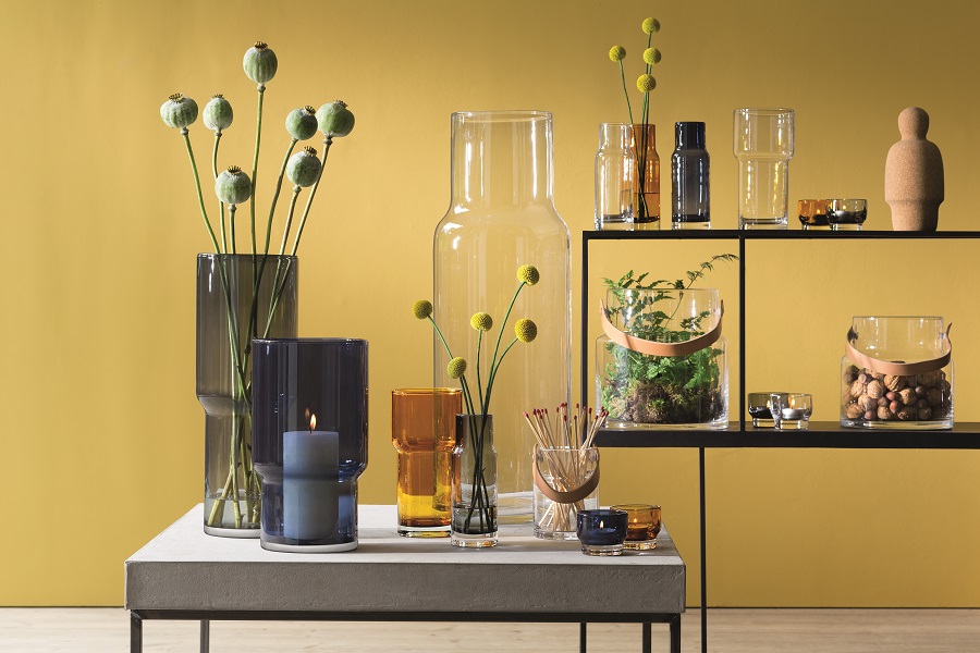 G1552-42-301 Ваза utility, 42 см, прозрачная LSA International  - Вид №1