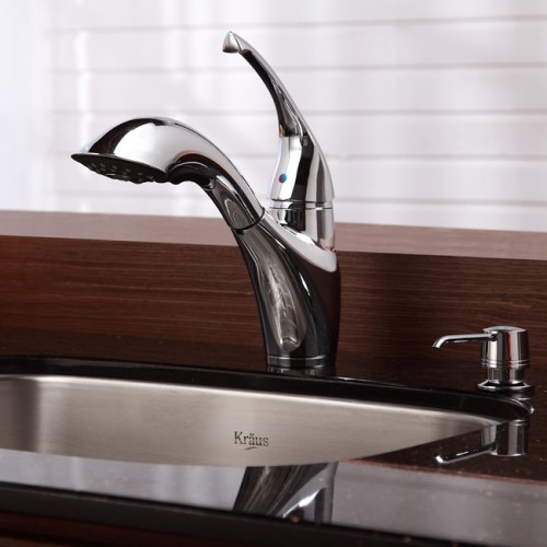 KBU12-KPF2210ORB-KSD30ORB Накладная раковина на столешницу  прямоугольная Krausru  - Вид №15