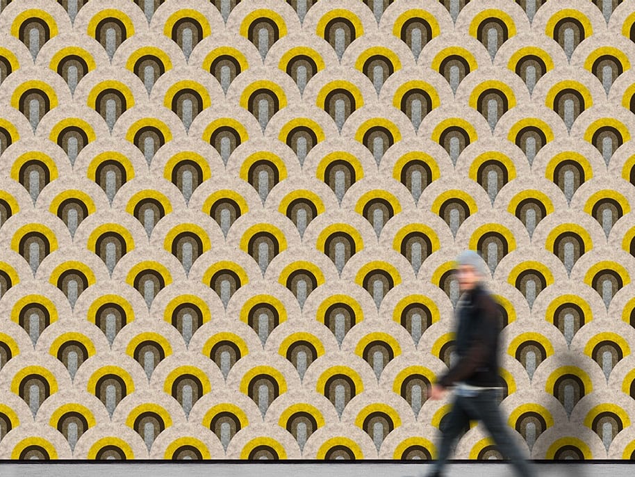 Акустическая панель Slalom ДИЗАЙН ФОРМЫ ИЗ ВОЙЛОКА ARCH-00075276