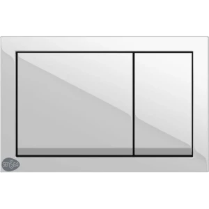 Кнопка двойного смыва Sensea Dana цвет белый